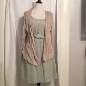 ASOS Design tall mini dress in grid texture